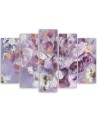 Iris flower - Painting for the living room | FEEBY