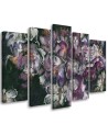 Iris flower - Multipart canvas print | FEEBY