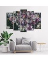 Iris flower - Multipart canvas print | FEEBY