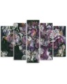 Iris flower - Multipart canvas print | FEEBY