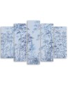 Bedroom Canvas painting - Tall thin trees | FEEBY