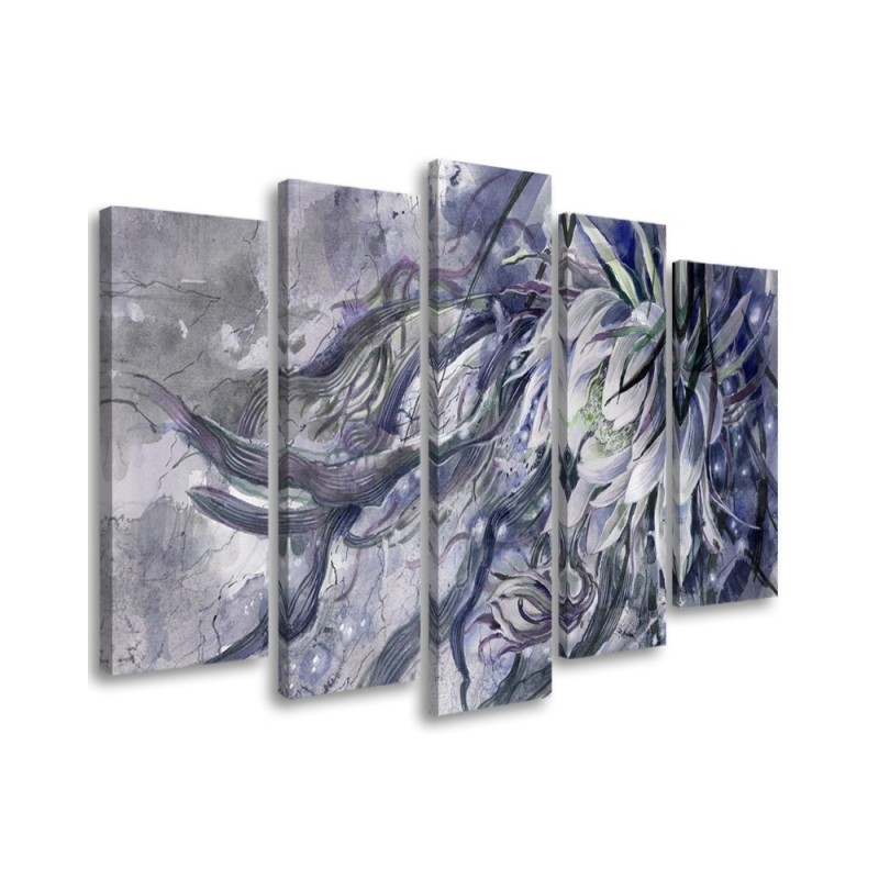 Modern painting for bedroom - Flower of the queen of the night | FEEBY