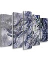 Modern painting for bedroom - Flower of the queen of the night | FEEBY