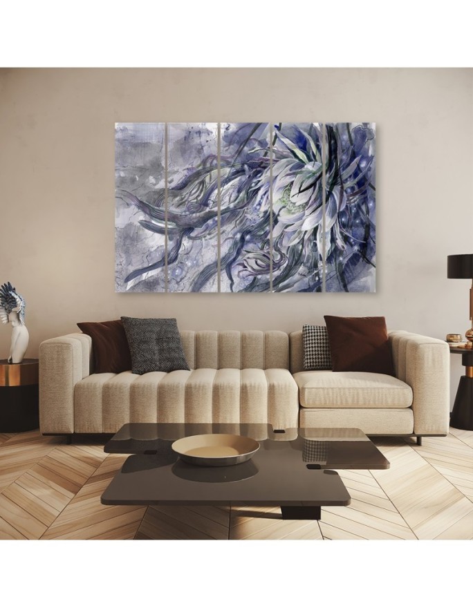 Wall art painting - Queen of the night flower | FEEBY