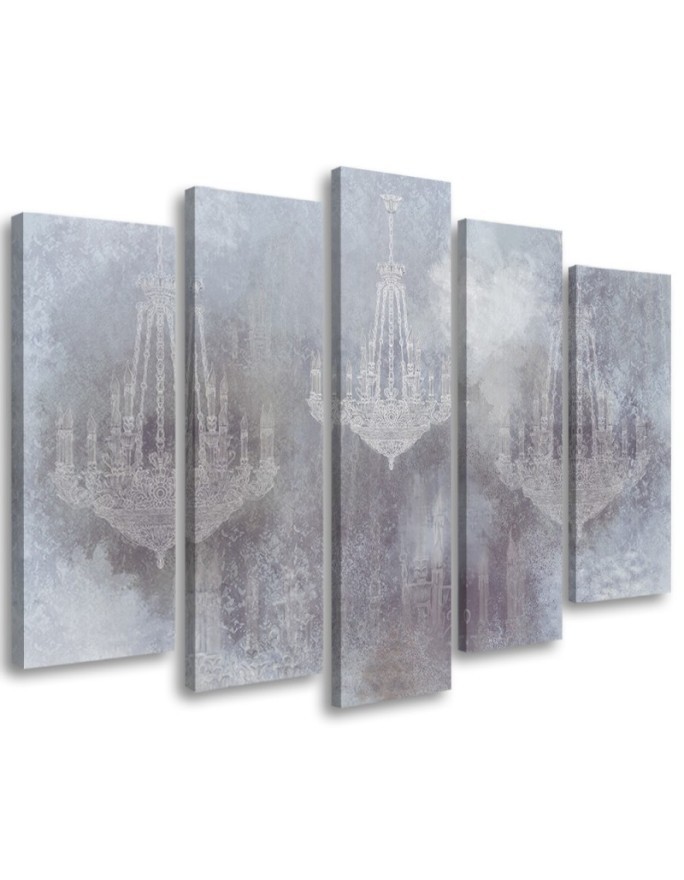 Chandeliers - Multi-part picture for living room | FEEBY