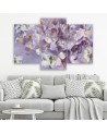 3-piece painting - Iris flower | FEEBY