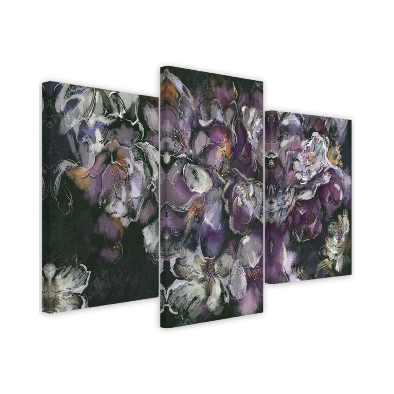 Iris flower - Canvas Painting for the bedroom | FEEBY
