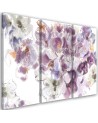Iris flower - Canvas print for the living room | FEEBY