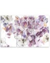 Iris flower - Canvas print for the living room | FEEBY