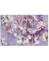 Canvas print 3-part - Iris flower | FEEBY