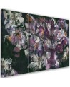 Iris flower - 3 piece Canvas print for living room canvas | FEEBY