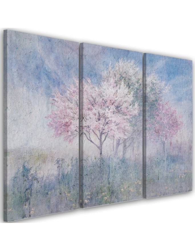 Canvas print A flowering...