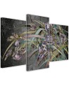 Pictures on Canvas for the bedroom - Irises flowers in the wind | FEEBY