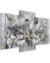 Modern painting for bedroom - Holy lotus flowers | FEEBY