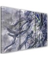 Living room Canvas painting - Queen of the night flower | FEEBY