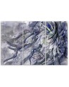 Living room Canvas painting - Queen of the night flower | FEEBY