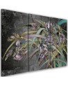 Modern canvas painting - Irises flowers in the wind | FEEBY