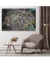 Modern canvas painting - Irises flowers in the wind | FEEBY