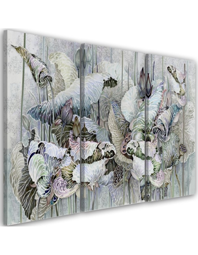 Canvas print Lotus Flowers