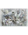 Wall painting - Holy lotus flowers | FEEBY