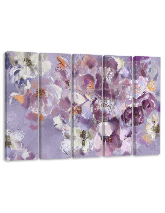 Iris flower - Modern wall painting | FEEBY