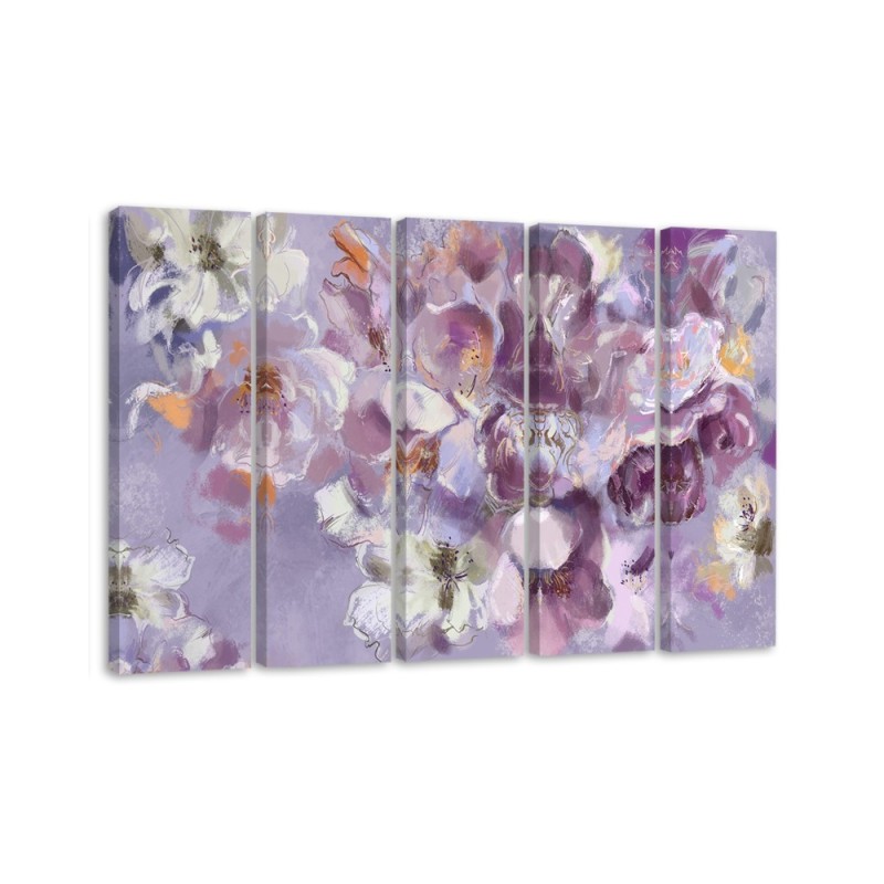 Iris flower - Modern wall painting | FEEBY