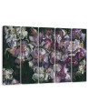 Iris flower - Modern Canvas painting for living room | FEEBY