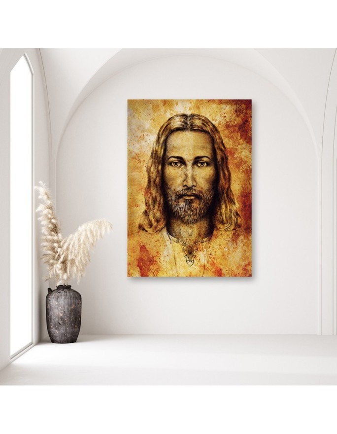 Shroud of Turin Face of Jesus Christ - Canvas art Reproductions of artists | FEEBY