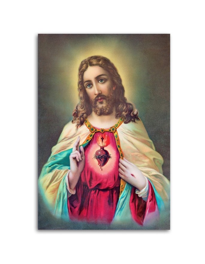 Heart of Jesus Christ - Reproductions Canvas  paintings | FEEBY