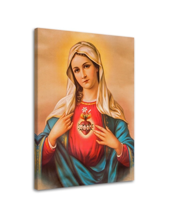 Canvas prints Heart of the Virgin Mary - Artists' reproductions | FEEBY