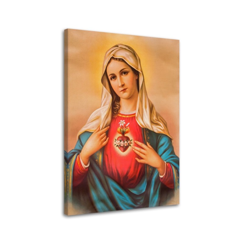 Canvas prints Heart of the Virgin Mary - Artists' reproductions | FEEBY