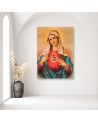 Canvas prints Heart of the Virgin Mary - Artists' reproductions | FEEBY