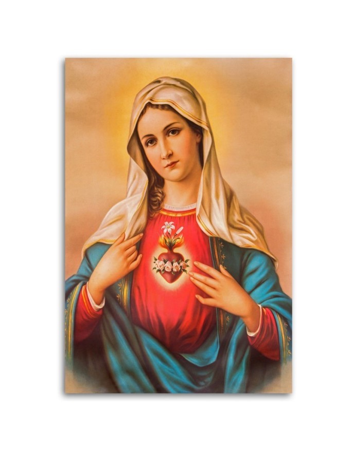 Canvas prints Heart of the Virgin Mary - Artists' reproductions | FEEBY