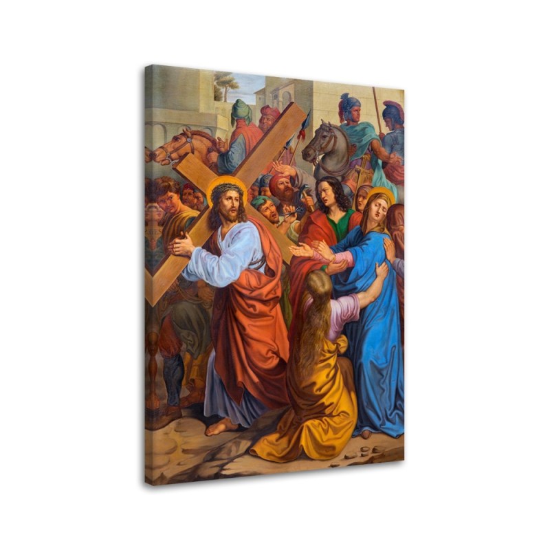 Reproductions of paintings - Jesus meets his mother - Stations of the Cross | FEEBY
