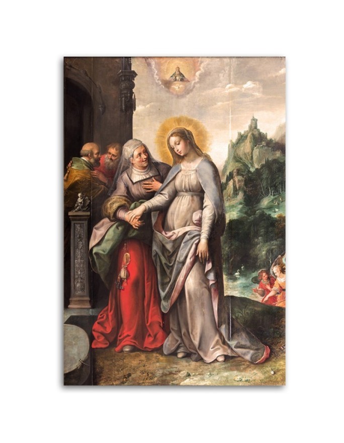 Visitation of St Elizabeth Antwerp - Reproductions of paintings | FEEBY