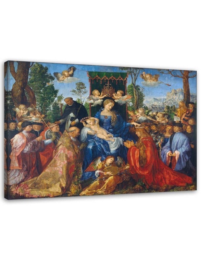 Feast of the Rosary A. Dürer - Reproductions of paintings canvas | FEEBY