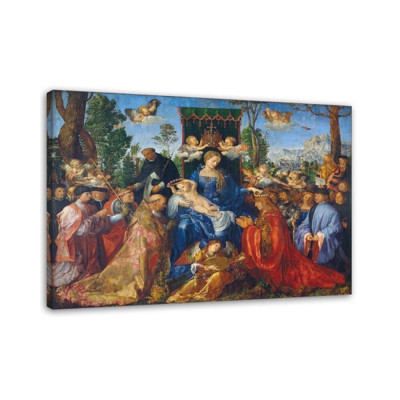 Feast of the Rosary A. Dürer - Reproductions of paintings canvas | FEEBY