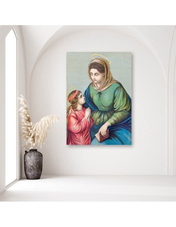 St Anne and the little Virgin Mary - Reproductions of paintings | FEEBY
