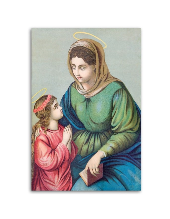 St Anne and the little Virgin Mary - Reproductions of paintings | FEEBY