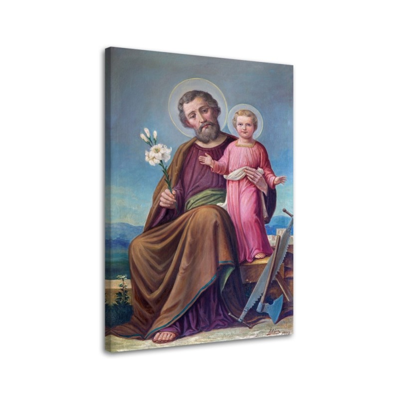 St Joseph and the Child Jesus Roznav - Reproductions of paintings | FEEBY