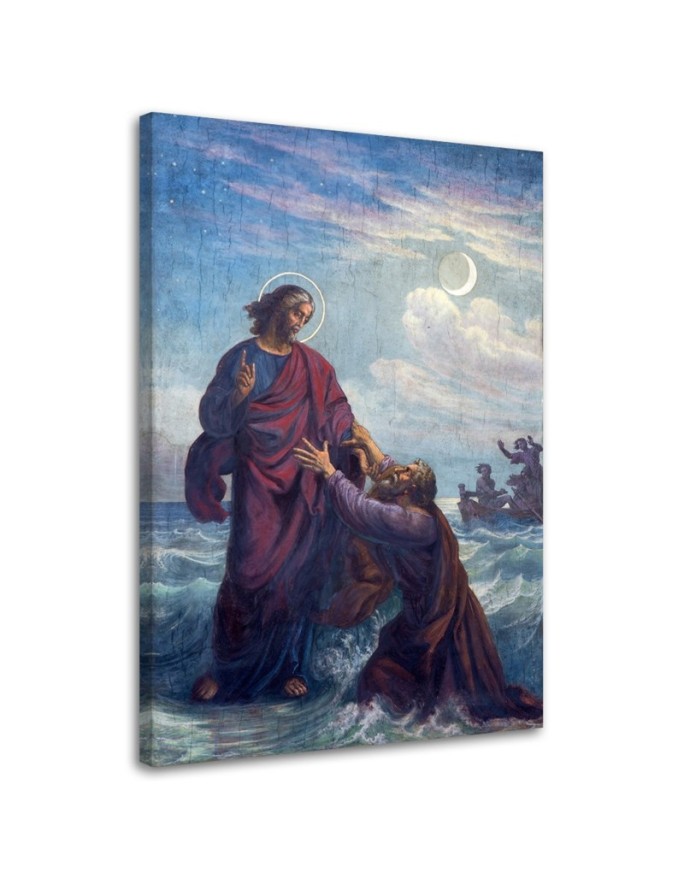 Canvas print Drowning Peter...