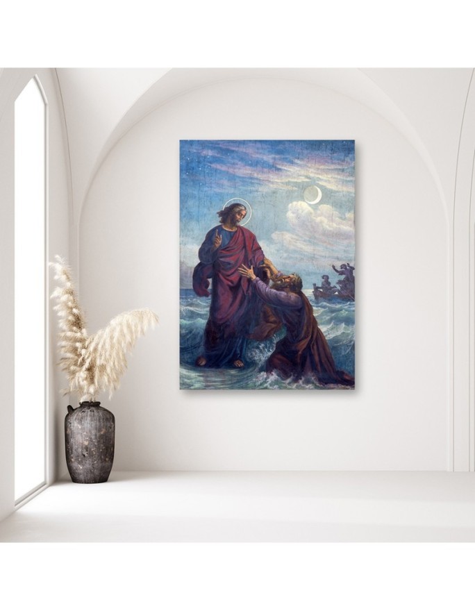 Drowning St Peter and Jesus Vienna - Reproductions of paintings | FEEBY