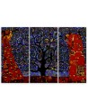 Reproductions of paintings - Blue tree of life abstract | FEEBY