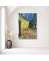 Reproductions of paintings - Terrace of a cafe at night V. van Gogh | FEEBY