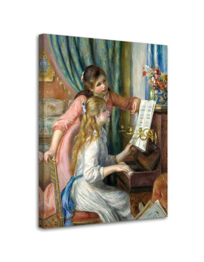 Canvas print Girl at the...