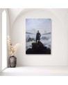 Wanderer on the sea of fog Friedrich - Artists' reproduction | FEEBY