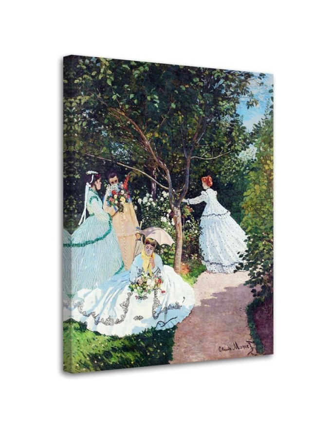 Women in the garden C. Monet - Reproductions of paintings | FEEBY