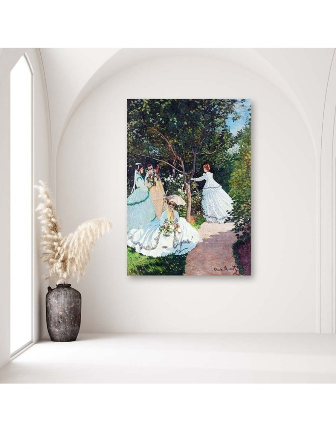 Women in the garden C. Monet - Reproductions of paintings | FEEBY