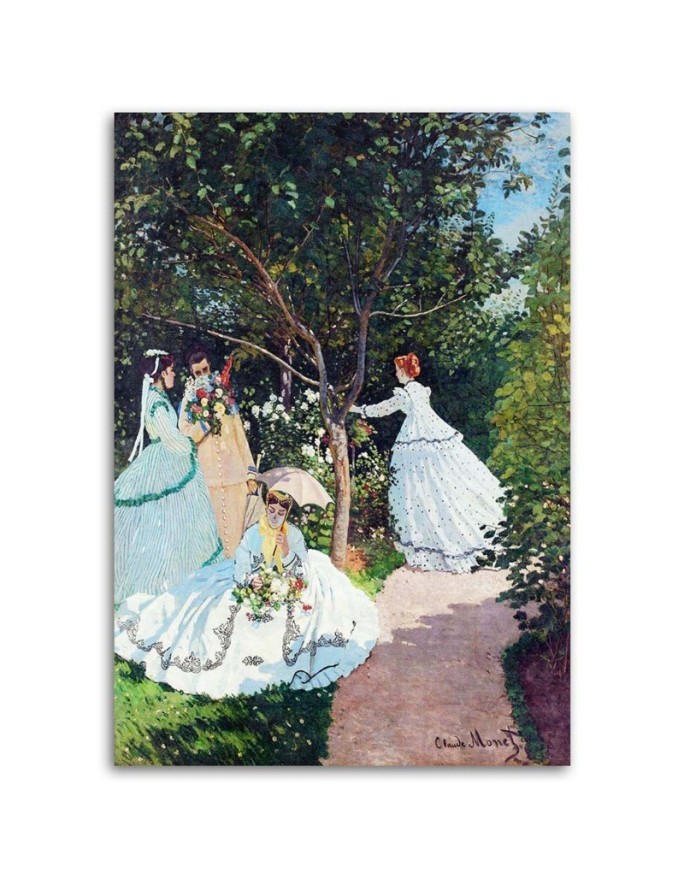 Women in the garden C. Monet - Reproductions of paintings | FEEBY