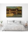 Bridge at Argenteuil C. Monet - Reproduction Canvas painting | FEEBY